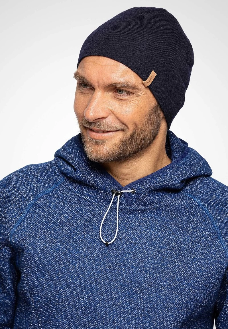 Giesswein GEHRENSPITZE - Mütze - Dark Blue 4 Giesswein GEHRENSPITZE - Mütze - Dark Blue – Bild 2