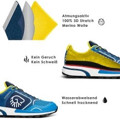 Giesswein Sport-Schuh Wool Cross X Women Sneakers Low - Lime -Giesswein 11021333 05