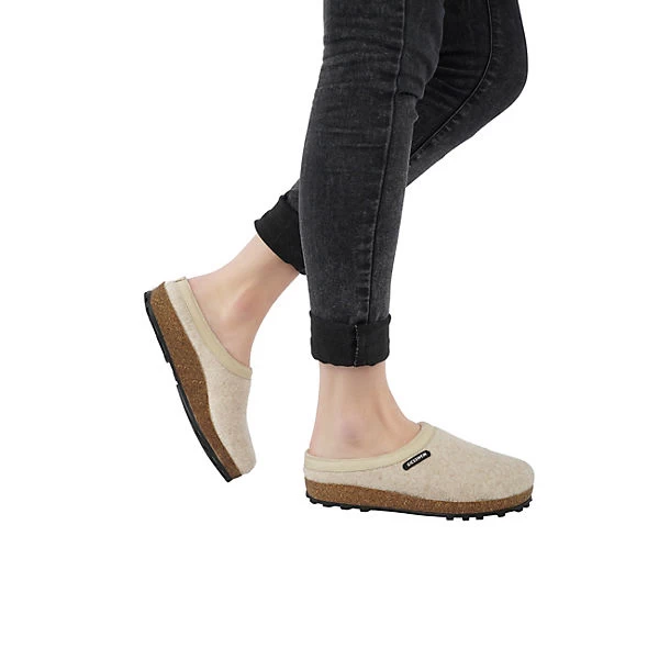 Giesswein Hausschuhe Chamerau Hüttenschuhe - Sand 4 Giesswein Hausschuhe Chamerau Hüttenschuhe - Sand – Bild 2