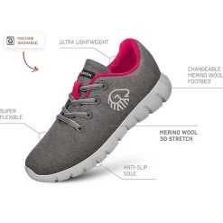 Giesswein Merino Runners Für Damen [EU 36-42] Sneakers Low - Hellgrau -Giesswein 28842626 06