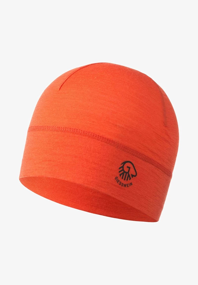 Giesswein GAMSSTEIN - Mütze - Neonorange 6 Giesswein GAMSSTEIN - Mütze - Neonorange – Bild 4