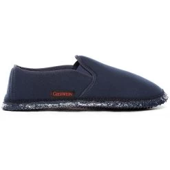 Giesswein Hausschuhe Berlin Hüttenschuhe - Blau-kombi -Giesswein 4999360 06