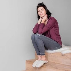 Giesswein Hausschuhe Neudau Hüttenschuhe - Wollweiß 21 Giesswein Hausschuhe Neudau Hüttenschuhe - Wollweiß -Giesswein 6861535 07