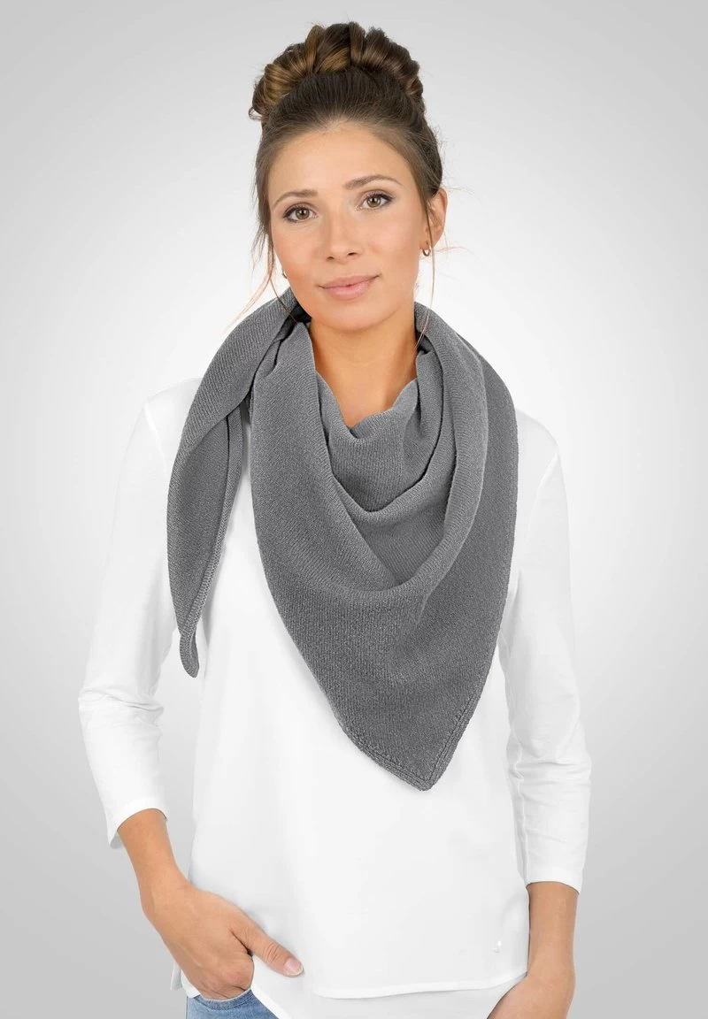 Giesswein MERINO LAMBSWOOL DREIECKSTUCH - Schal - Schiefer 8 Giesswein MERINO LAMBSWOOL DREIECKSTUCH - Schal - Schiefer – Bild 6