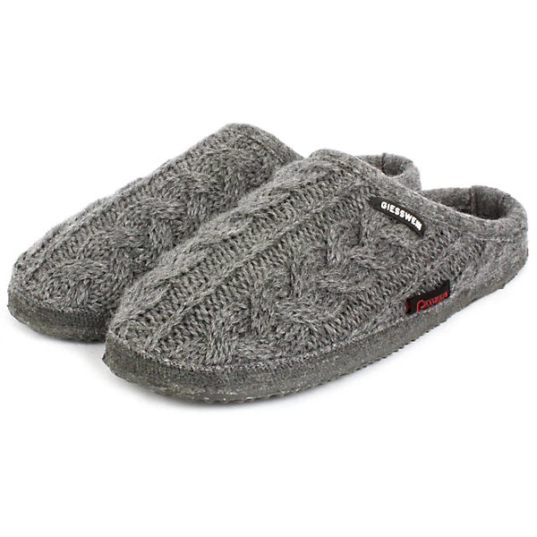 Giesswein Mädchen Und Jungen Hausschuhe/Clogs Geschlossene Hausschuhe - Grau 6 Giesswein Mädchen Und Jungen Hausschuhe/Clogs Geschlossene Hausschuhe - Grau – Bild 4