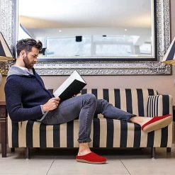 Giesswein Hausschuh Veitsch Hüttenschuhe - Rot 21 Giesswein Hausschuh Veitsch Hüttenschuhe - Rot -Giesswein 7274290 07