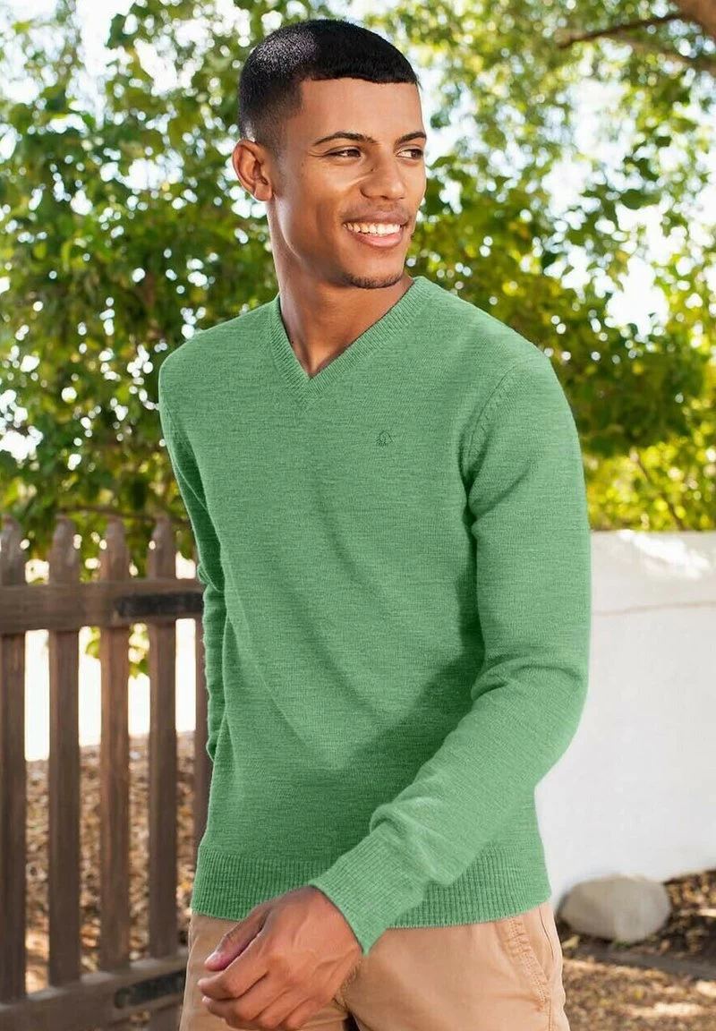 Giesswein LIGHT - Strickpullover - Heugrün 3 Giesswein LIGHT - Strickpullover - Heugrün