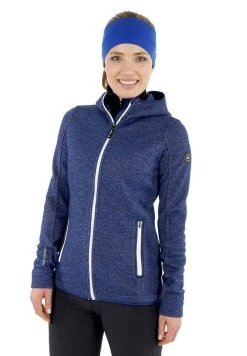 Giesswein MERINO JACKET SVENJA - Sweatshirt - Dk.blau