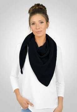 Giesswein MERINO LAMBSWOOL DREIECKSTUCH - Schal - Mitternacht