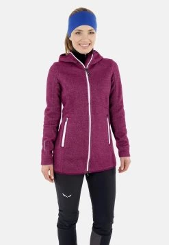 Giesswein MERINO JACKET SAMIRA - Outdoorjacke - Traube
