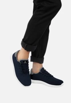 Giesswein MERINO WOOL KNIT - Sneaker Low - Ocean Blue