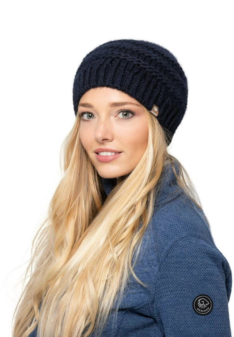 Giesswein KULMKOGEL - Mütze - Dark-blue Denim 4 Giesswein KULMKOGEL - Mütze - Dark-blue Denim – Bild 2