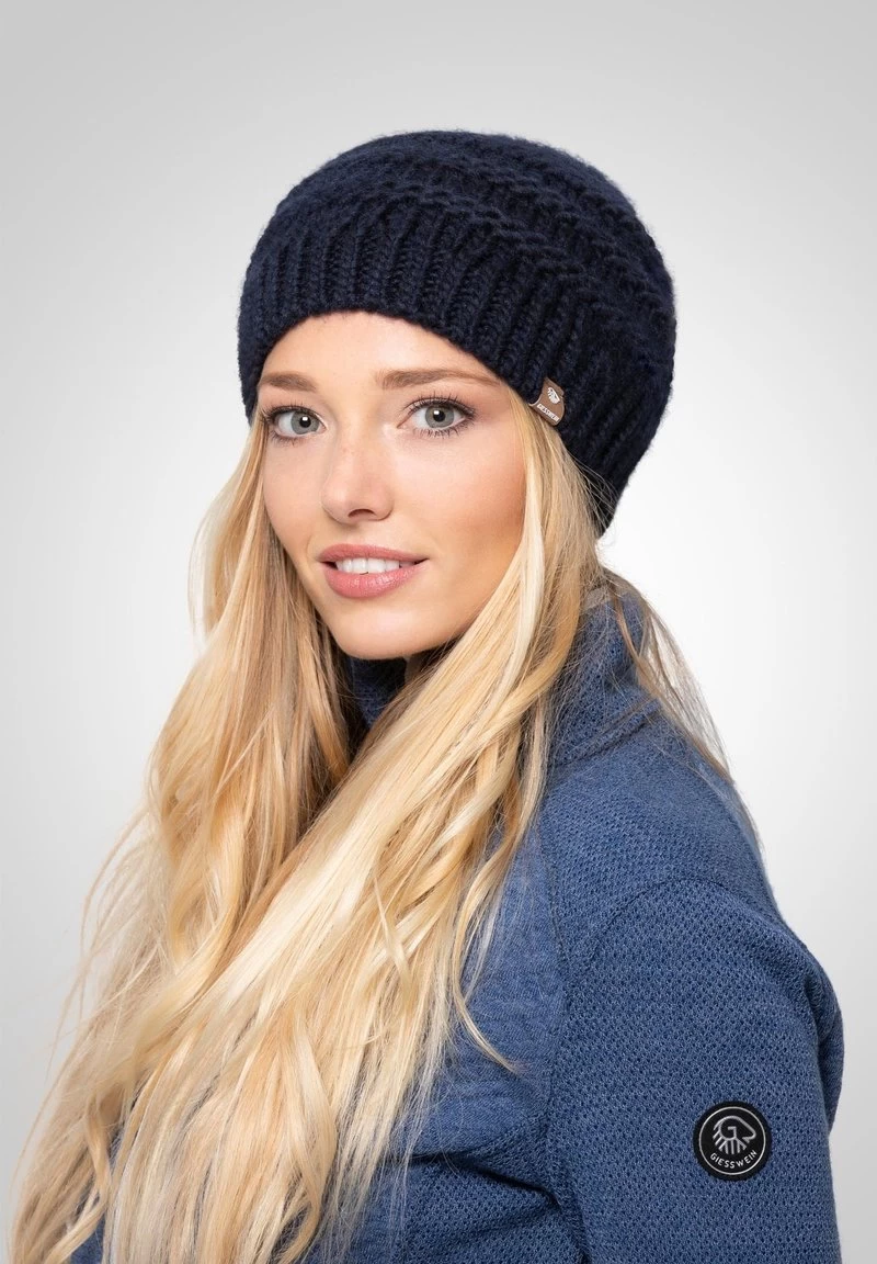 Giesswein KULMKOGEL - Mütze - Dark-blue Denim 6 Giesswein KULMKOGEL - Mütze - Dark-blue Denim – Bild 4